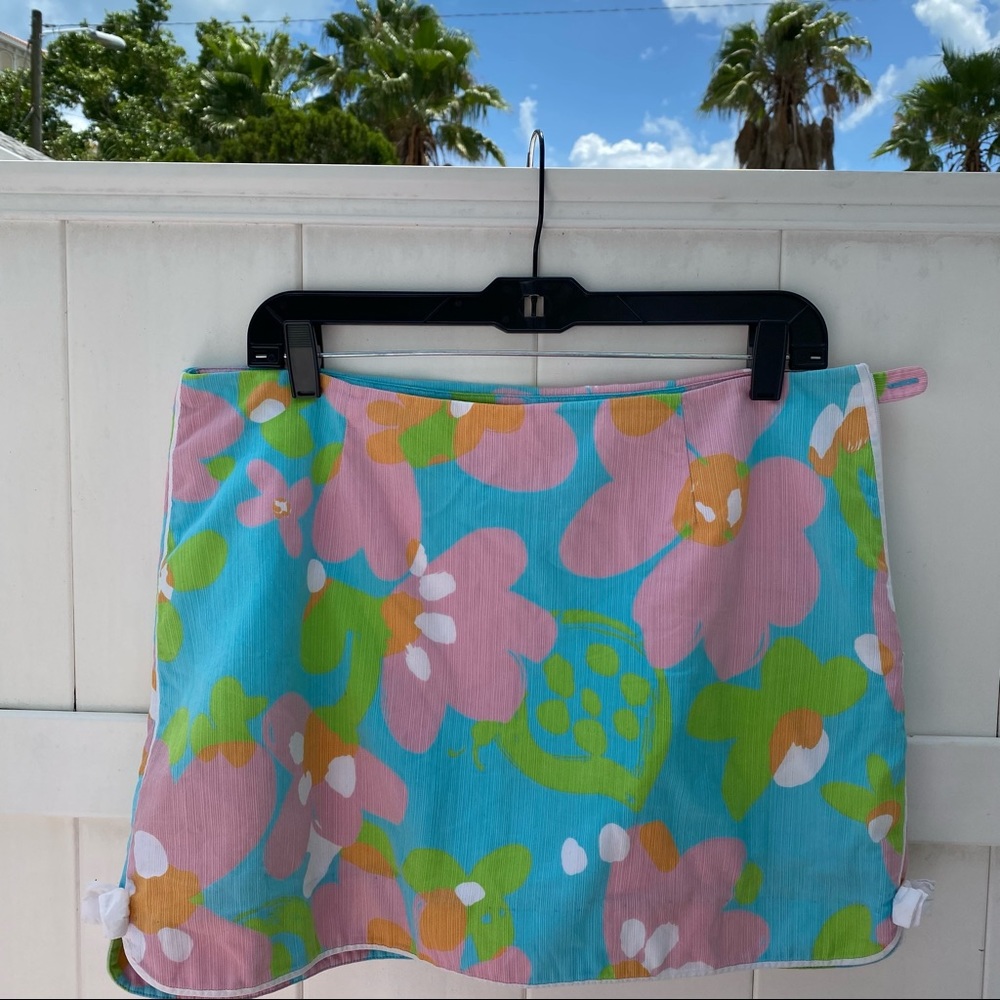 🎀Lilly Pulitzer Shorely Blue Skirt/Skort